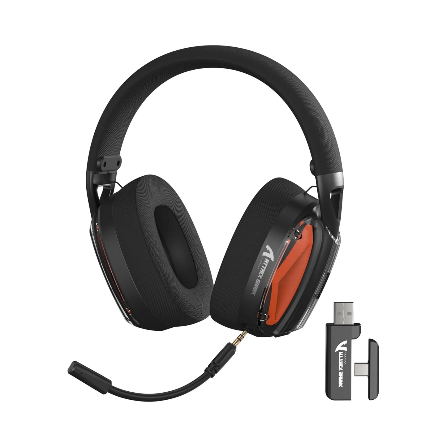 Mambasnake Attack Shark L60 Wireless Gaming Headset Tri Mode 40mm