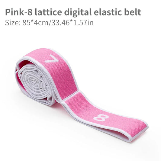 Children's Dance Elastic Band Digital Section for Stretching Resistance Belt Exercise Gymnastics Girls Rubber Band for 2027