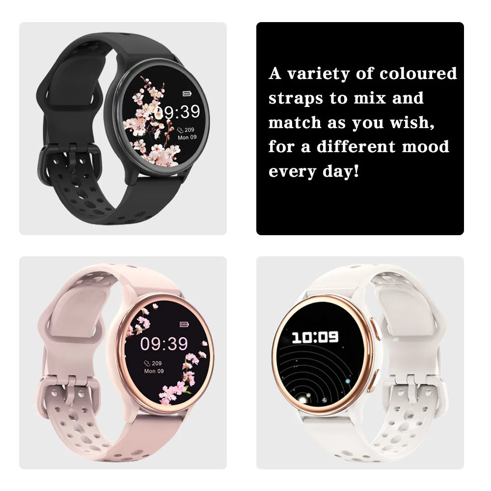 Anyloop Smartwatch for Women Fitness Tracker Health Monitoring