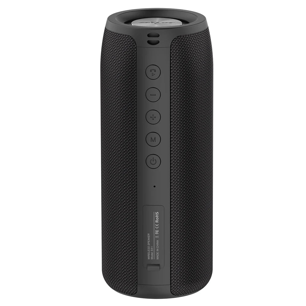 Zealot S51 Portable Bluetooth Speaker With Enhanced Bass IPX5