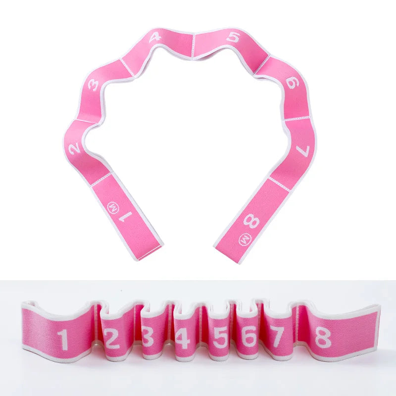 Children's Dance Elastic Band Digital Section for Stretching Resistance Belt Exercise Gymnastics Girls Rubber Band for 2027
