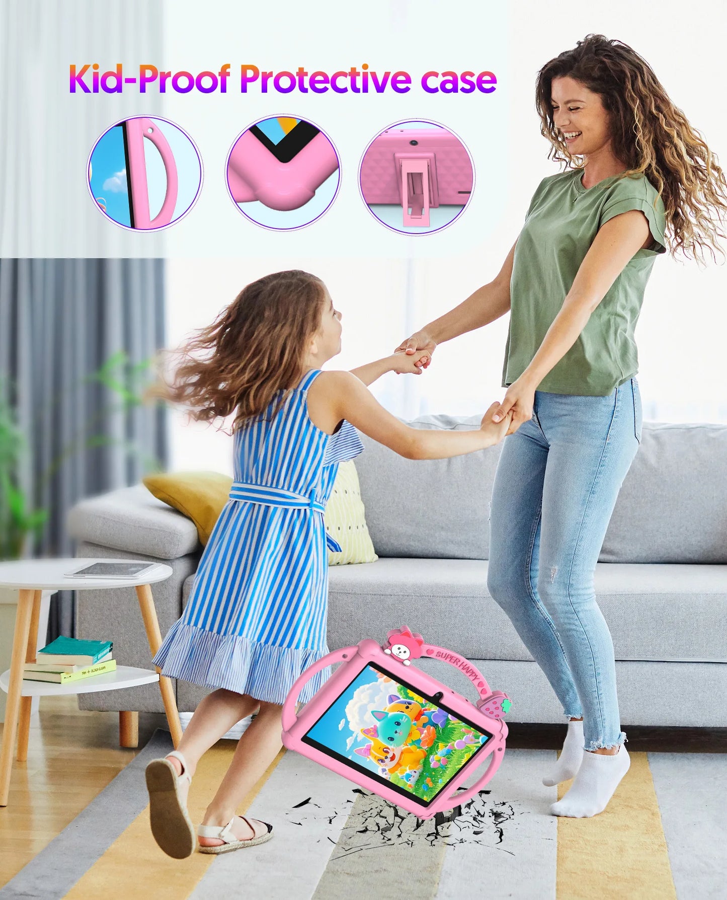 Baken Kids Tablet Android Quad Core 4GB RAM 32GB ROM