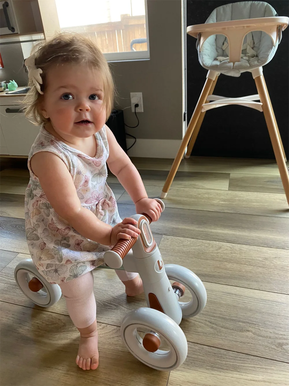 Ubravoo Baby Slide Balance Bike With 3 Mode Headlight