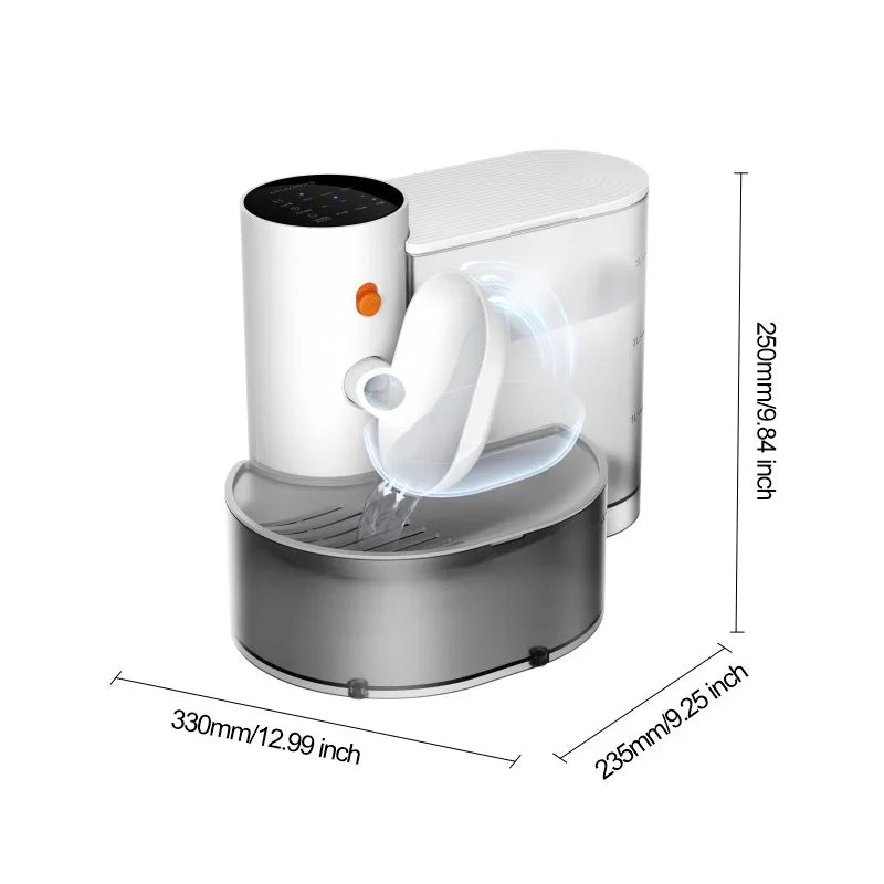 Smart Pet Water Dispenser Wireless Cat Water Fountain Dumping Dog Water Dispenser Rechargeable Automatic Water Feeder
