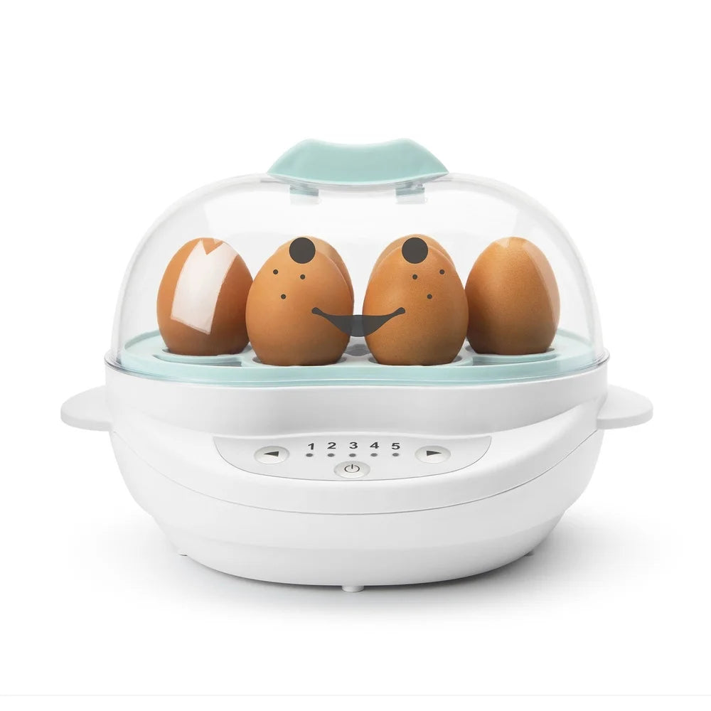 Baby Turbo Steamer with Timer Multi Functional Food Steamer Defroster Sterilizer Egg Cooker Includes Trays Measuring Cup