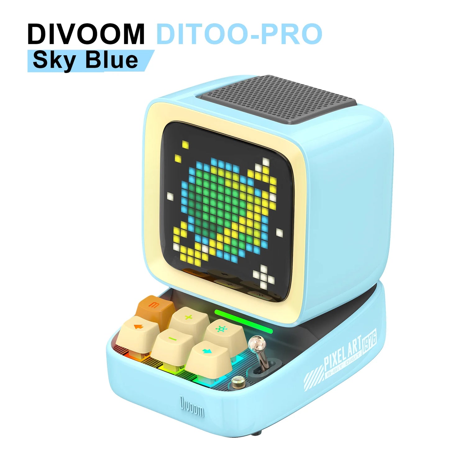 Divoom Ditoo Pro Retro Pixel Art Bluetooth Speaker Clock