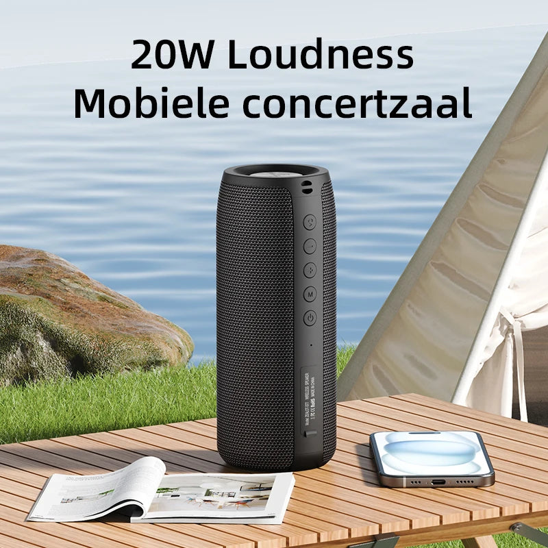 Zealot S51 Portable Bluetooth Speaker With Enhanced Bass IPX5