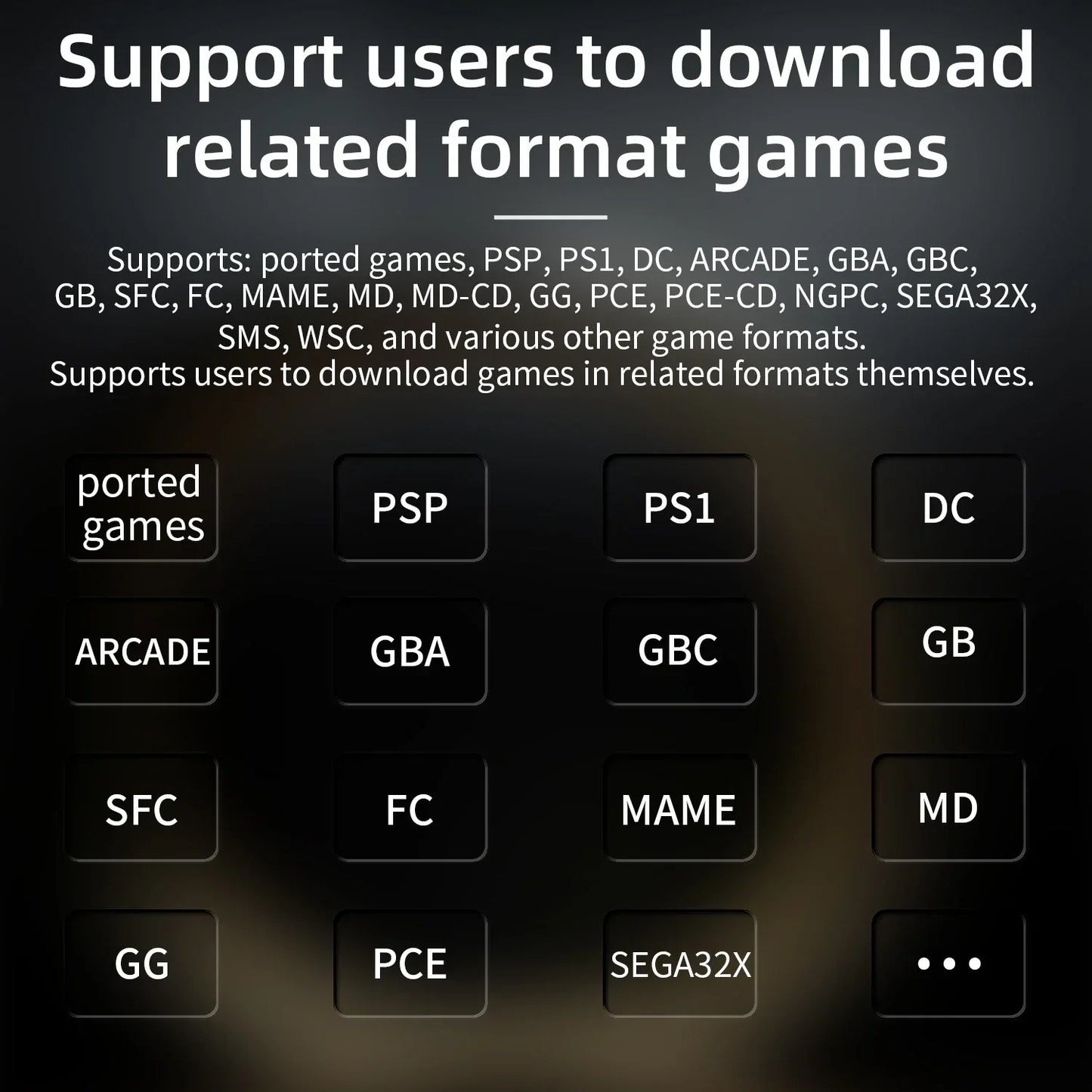 ANBERNIC RG28XX Handheld Game Console 2.83'' IPS Screen HDMI Output Portable Video Player Ebook Reader Game Player Gift Mini A30