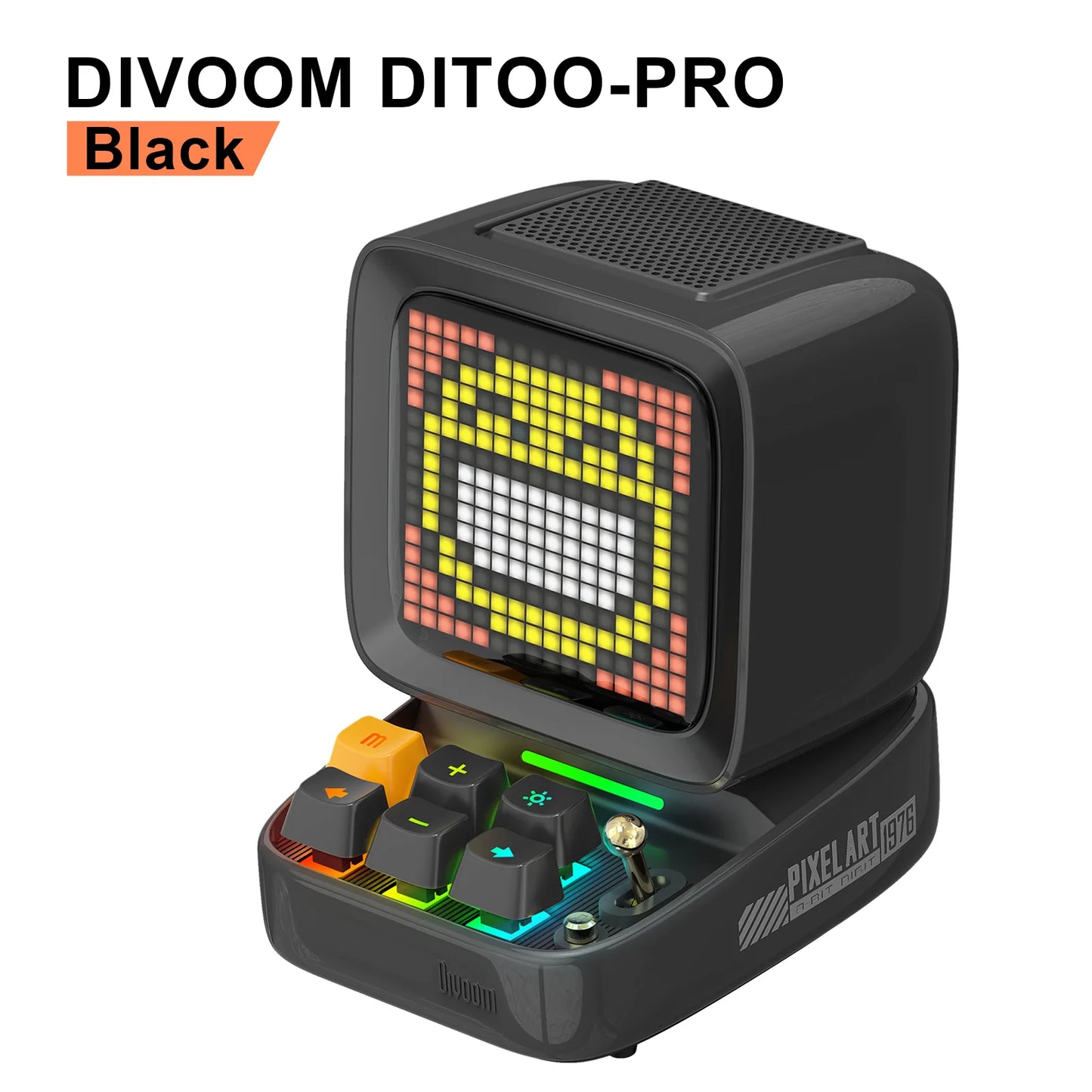 Divoom Ditoo Pro Retro Pixel Art Bluetooth Speaker Clock