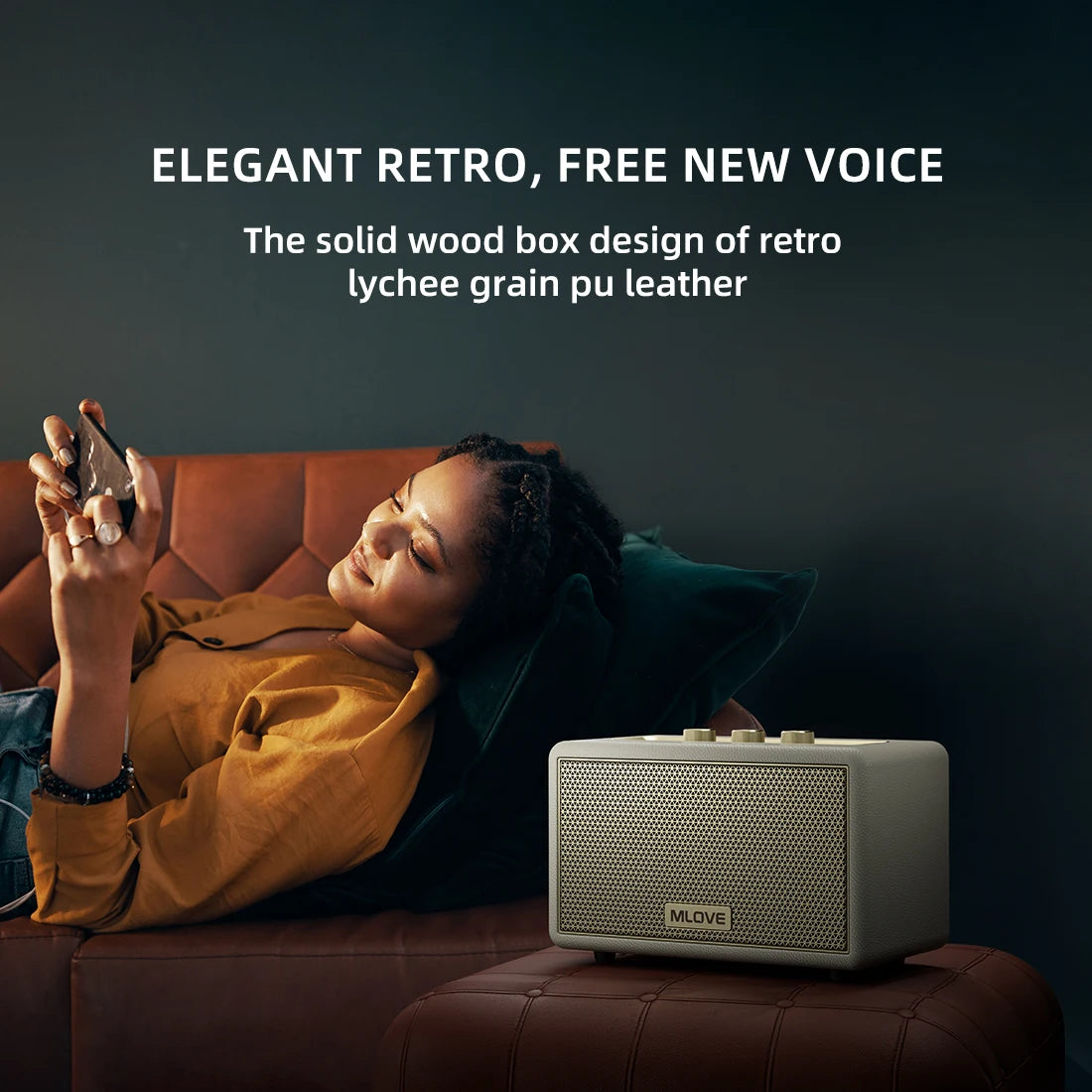 MLOVEC A200 Portable Bluetooth Speaker