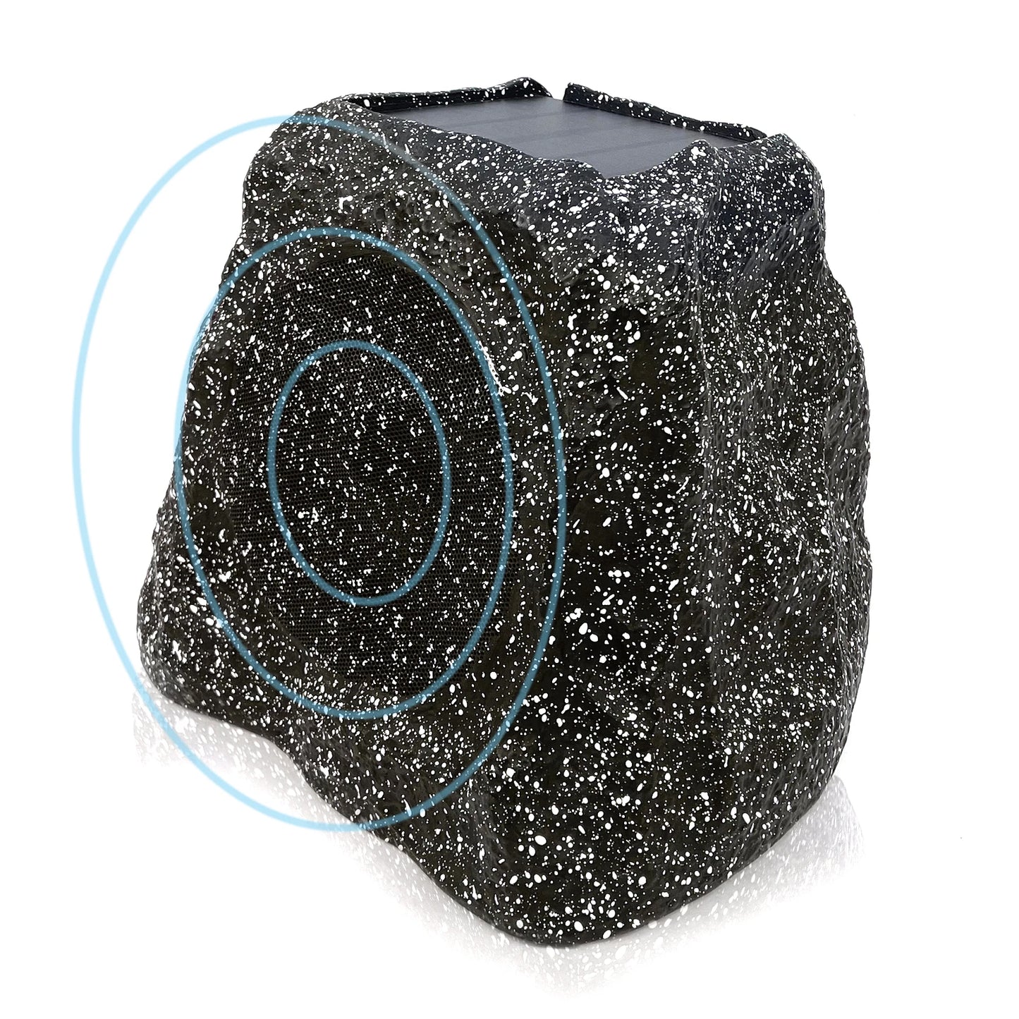 Herdio Outdoor 120W Solar Bluetooth Rock Speakers IPX7 Waterproof