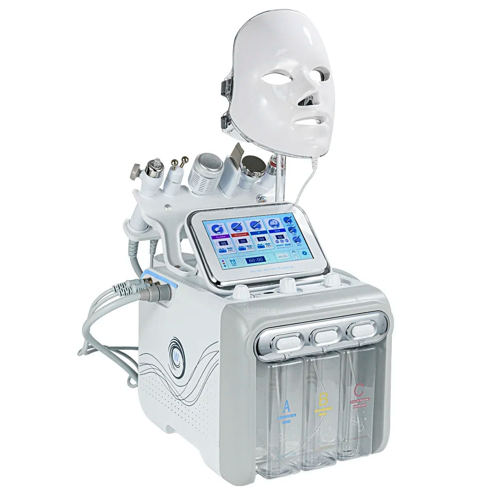 Missheart 7in1 Bubble Facial Machine Water Oxygen Jet Microdermabrasion