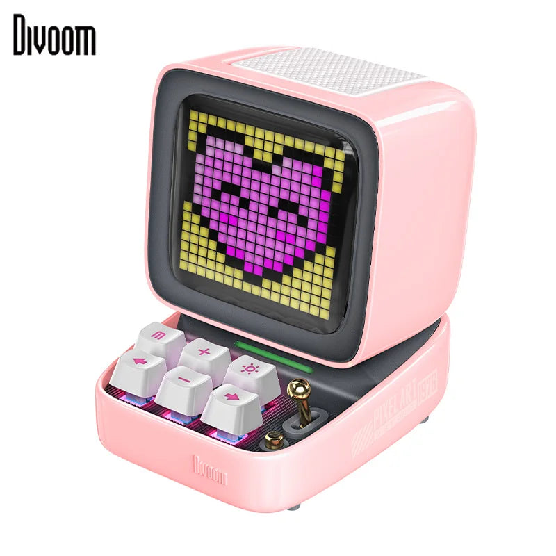 Divoom Ditoo Pro Retro Pixel Art Bluetooth Speaker Clock