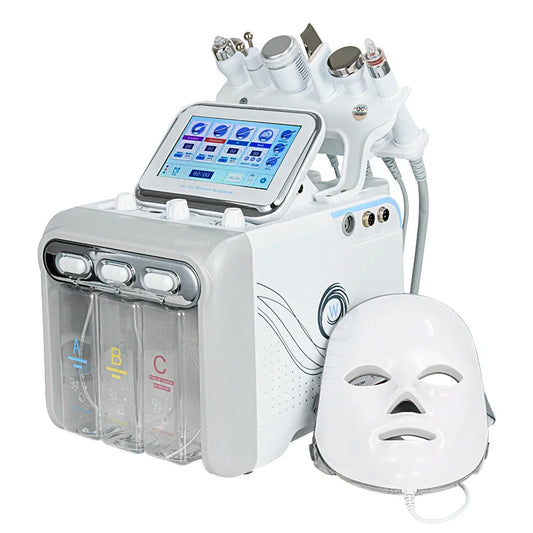 Missheart 7in1 Bubble Facial Machine Water Oxygen Jet Microdermabrasion