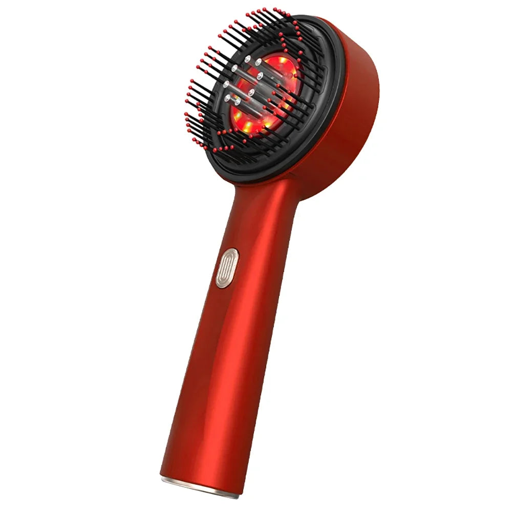 Hailicare Electric Scalp Vibration Massage Comb Infrared Light Oil Applicator