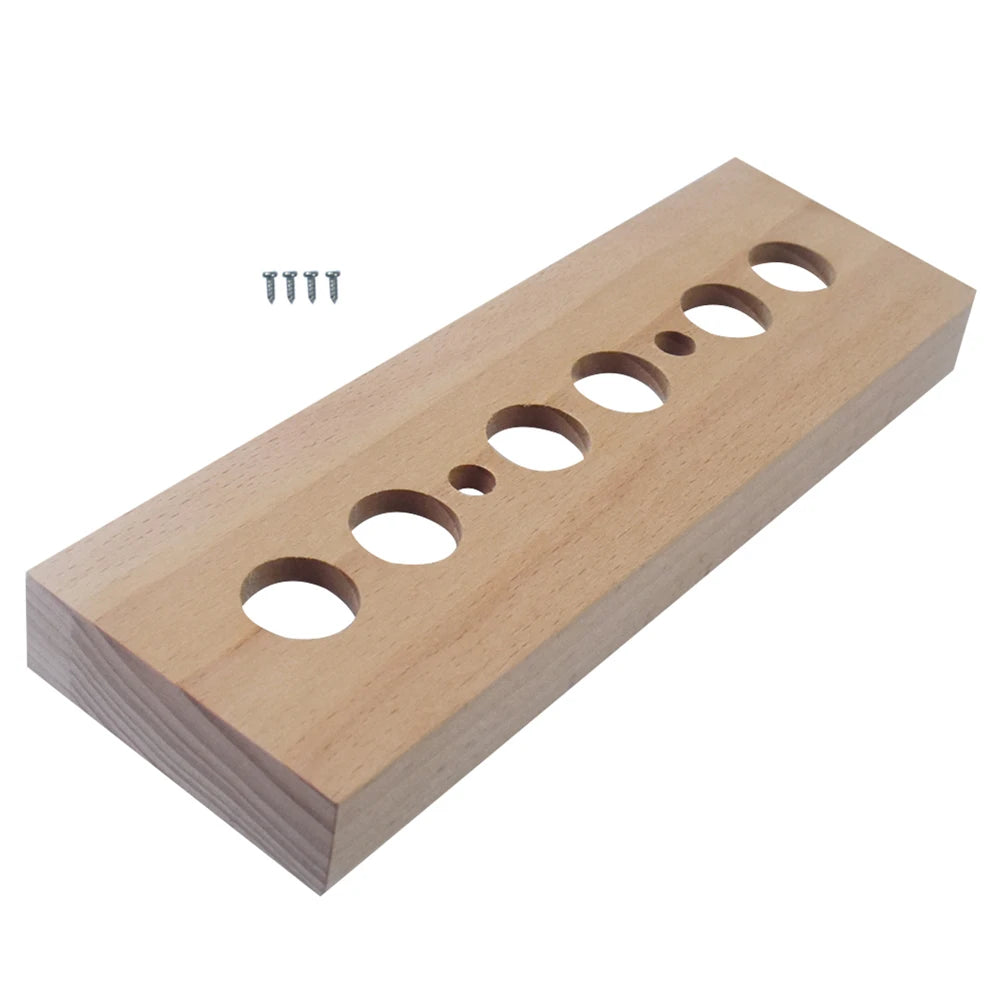 RZAHUAHU IN14 Glow Tube Clock Kit Beech Wood Nixie LED