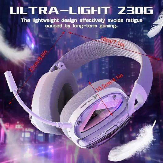 Mambasnake Attack Shark L60 Wireless Gaming Headset Tri Mode 40mm