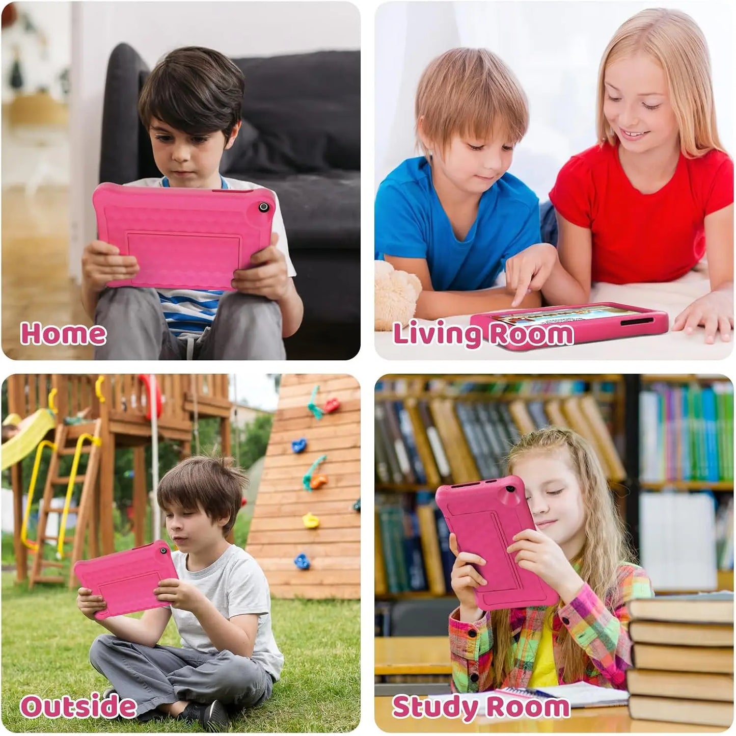 URAOC Kids Tablet Android 12 2GB RAM 64GB ROM Parental Control
