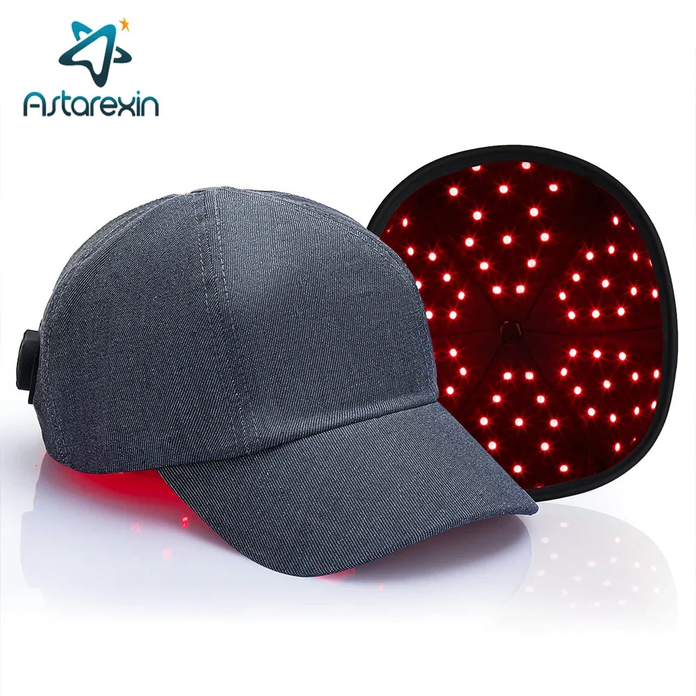 Astarexin 660nm 850nm Infrared Red Light Therapy Hair Growth Cap