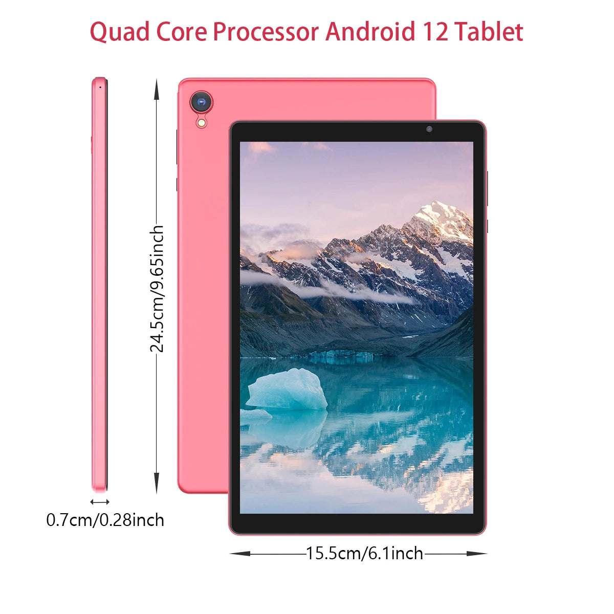 BAKEN Android Tablet Quad Core 4GB RAM 32GB Bluetooth WiFi