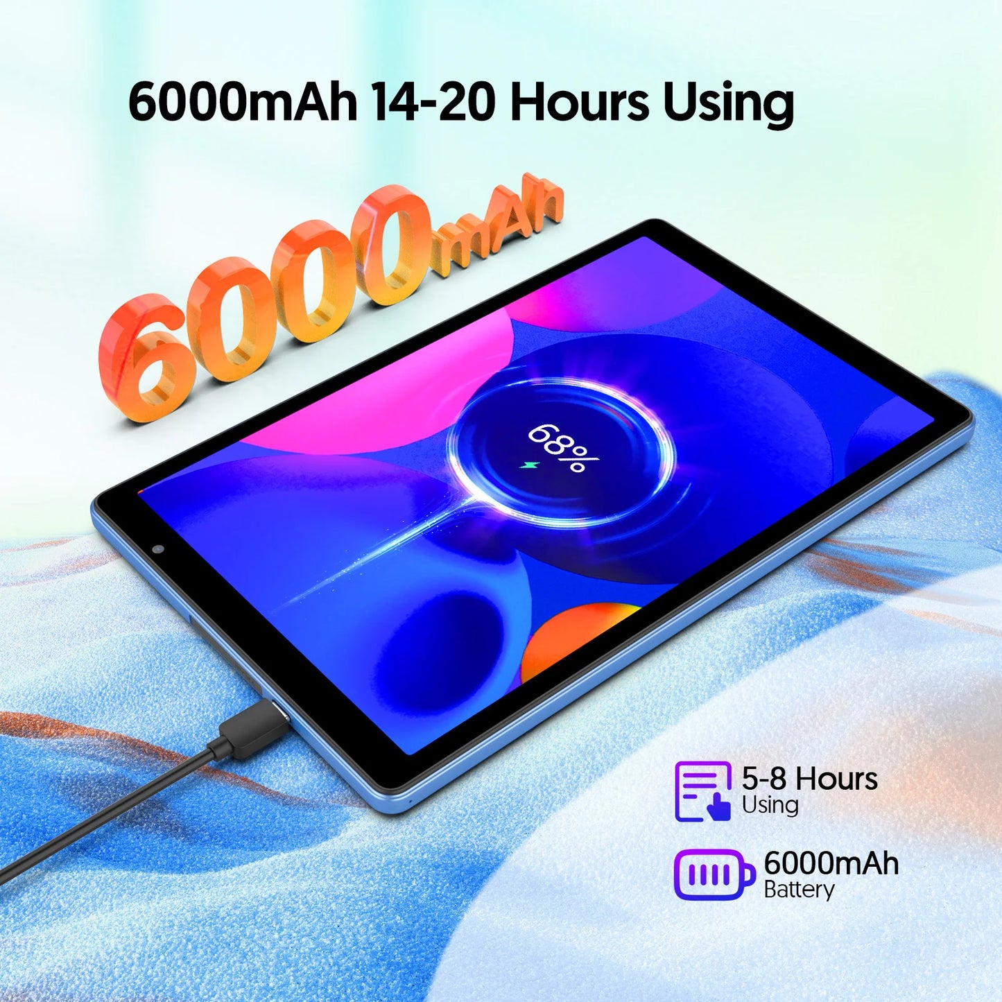 Baken Android Tablet 4GB RAM 32GB ROM WiFi Bluetooth