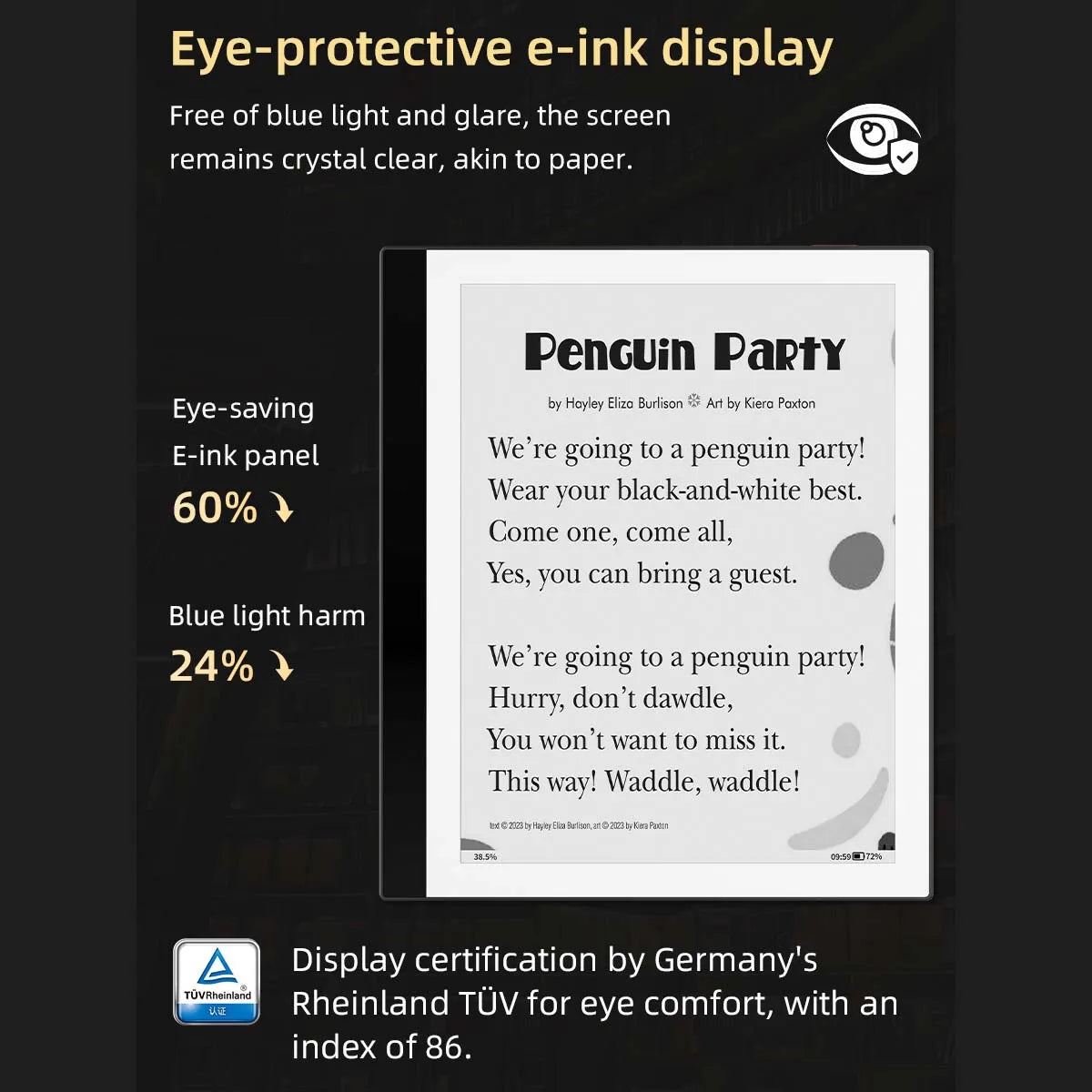 Bigme pocketNote ebook reader, 7'' e-ink screen electronic book, Android system,support google play, Eink screen ebook tablet
