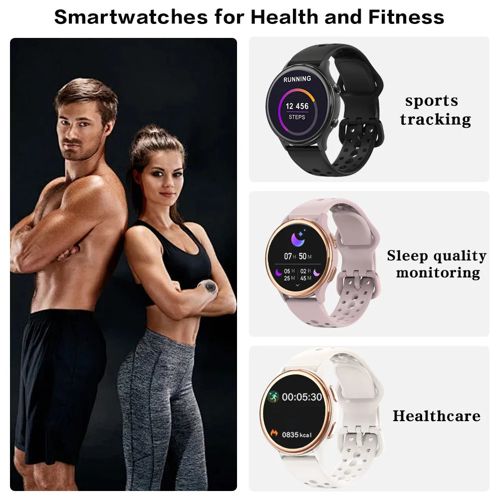 Anyloop Smartwatch for Women Fitness Tracker Health Monitoring